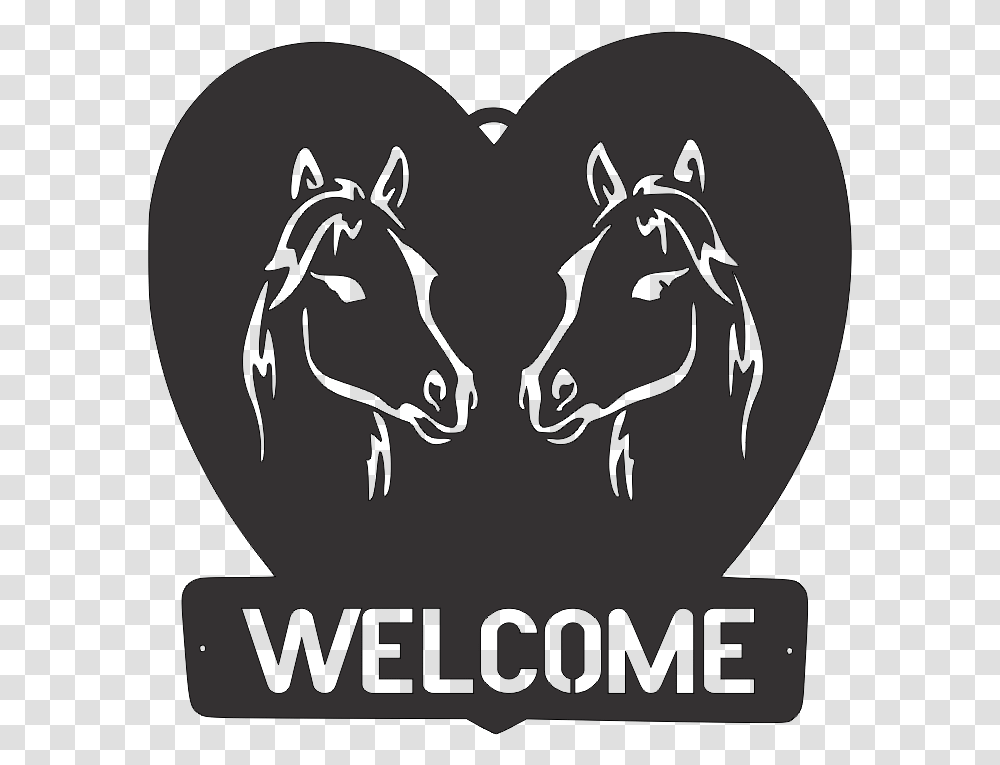 Horse Welcome SignClass, Mammal, Animal, Stencil, Andalusian Horse Transparent Png
