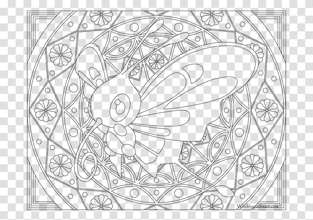 Horsea Pokemon Adult Coloring Page, Gray, World Of Warcraft Transparent Png
