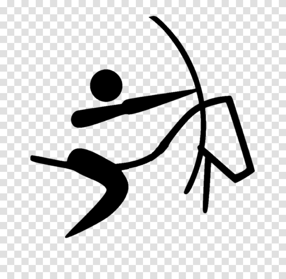 Horseback Archery Pictogram, Bow, Animal, Insect, Invertebrate Transparent Png