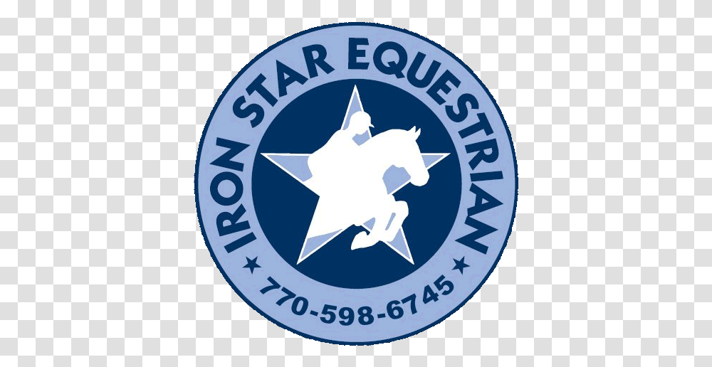 Horseback Riding Lessons Iron Star Equestrian United States Emblem, Symbol, Logo, Trademark, Star Symbol Transparent Png