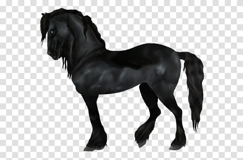 Horses Friesian Star Stable Horse, Statue, Sculpture, Animal Transparent Png