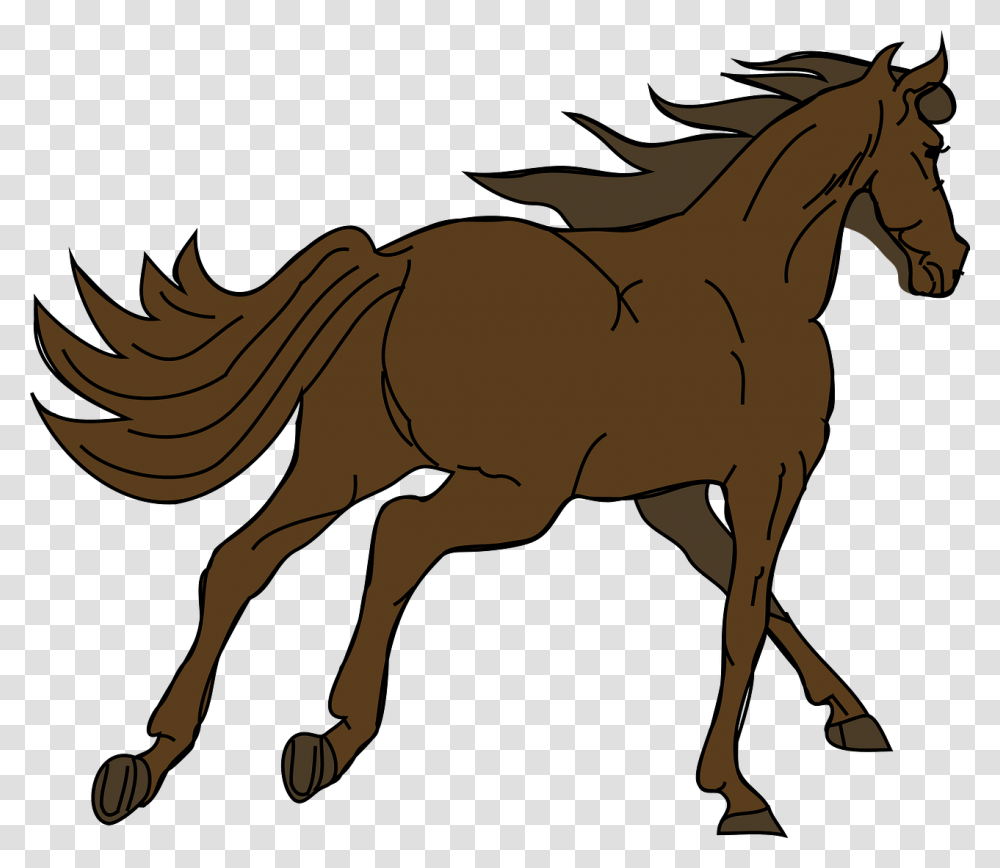 Horses Running Horse Gif, Mammal, Animal, Colt Horse, Warthog Transparent Png