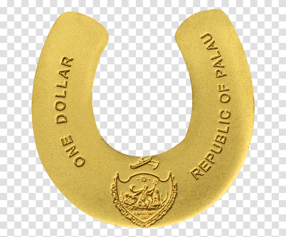 Horseshoe, Number, Gold Transparent Png