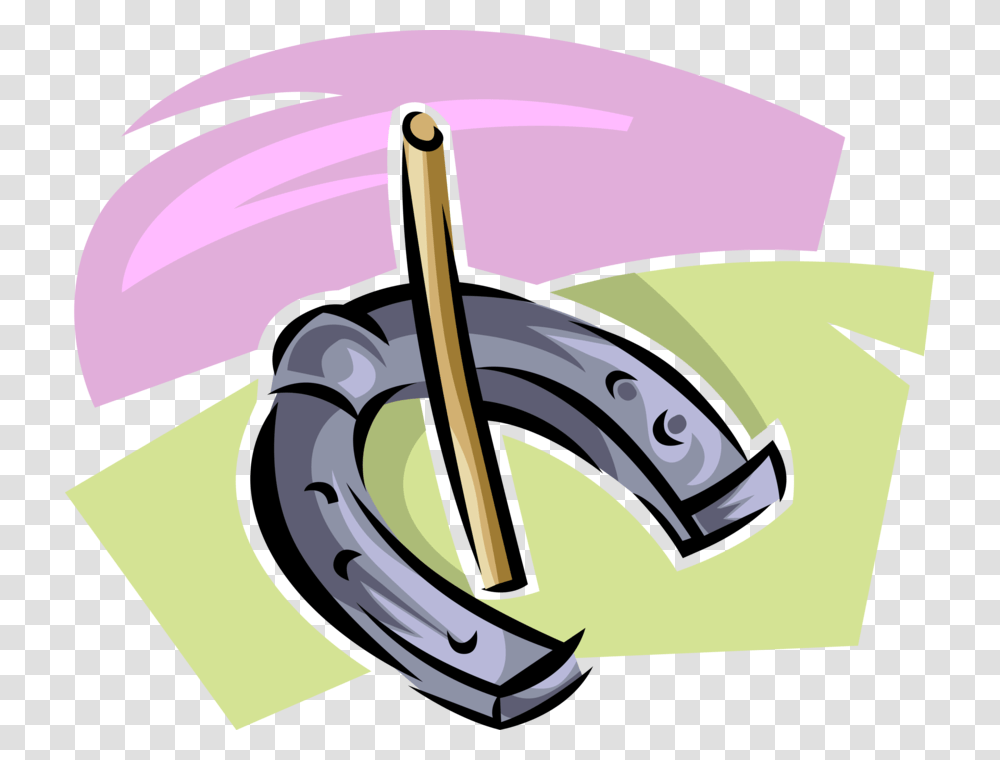 Horseshoe Royalty Free Vector Clip Art Horseshoes Game, Cutlery Transparent Png