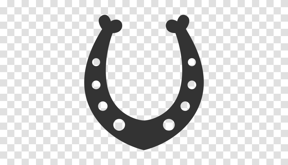 Horseshoe Talisman Silhouette, Bomb, Weapon, Weaponry Transparent Png