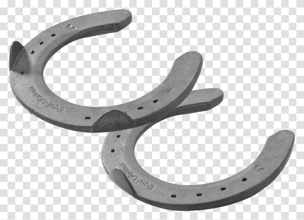 Horseshoe With Clips, Hammer, Tool Transparent Png