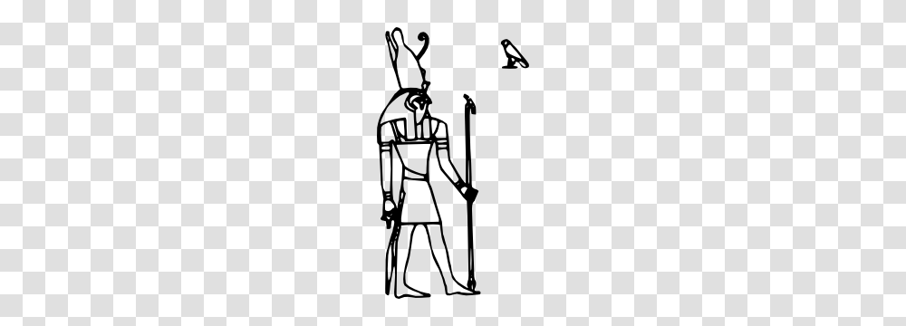Horus Clip Art Free Vector, Bow, Drawing, Architecture, Building Transparent Png