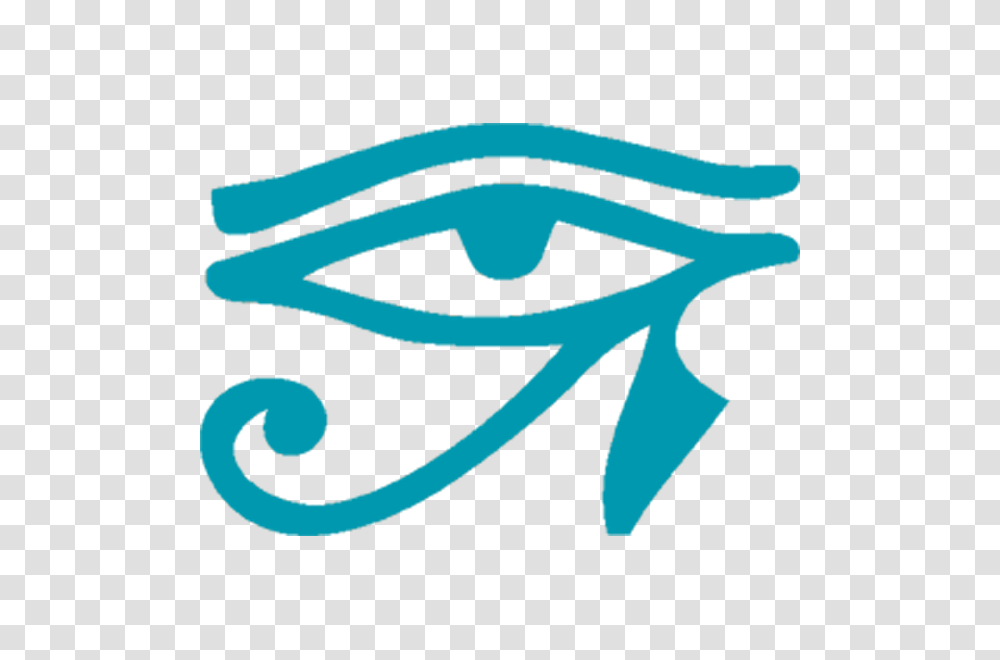 Horus Eye Blue, Label, Paper, Drawing Transparent Png