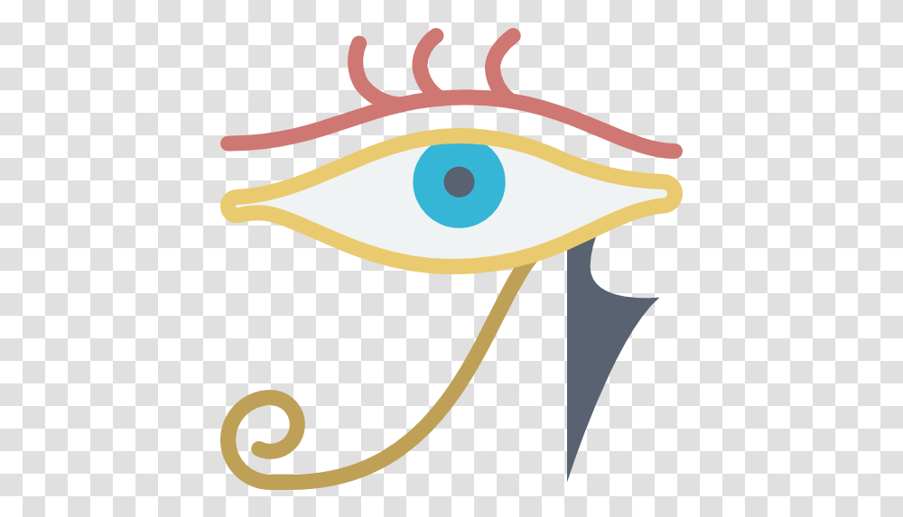 Horus Eye Decorative, Label, Text, Graphics, Art Transparent Png