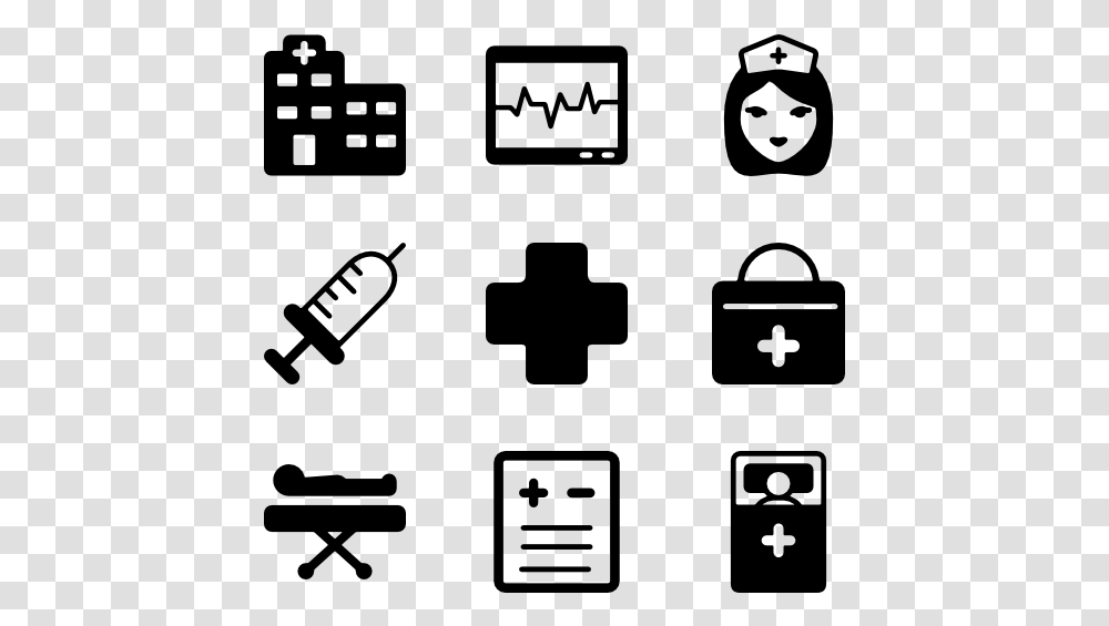 Hospital Basic First Aid Icons, Gray, World Of Warcraft Transparent Png