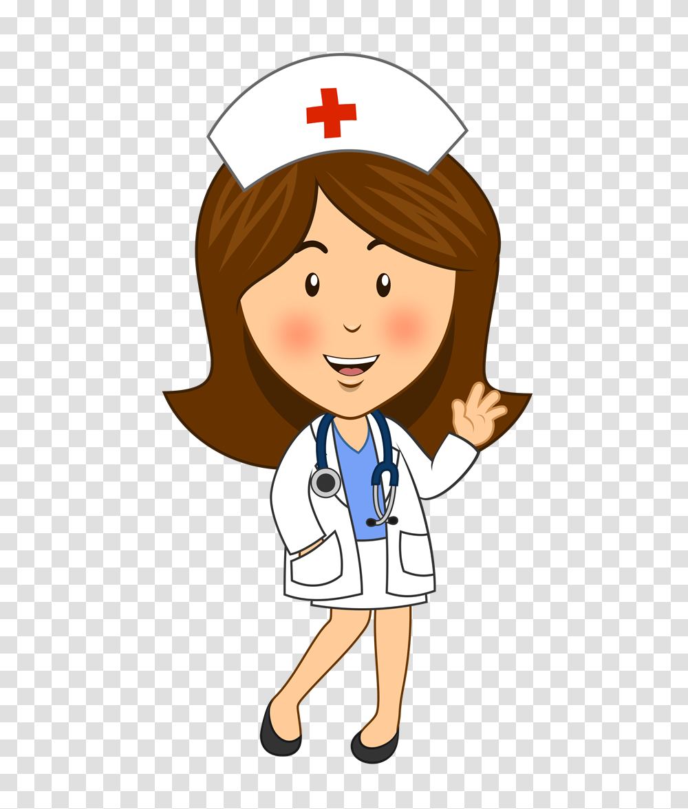 Hospital Doentes E Etc Clipart Nurse, Person, Human, Doctor, Helmet Transparent Png