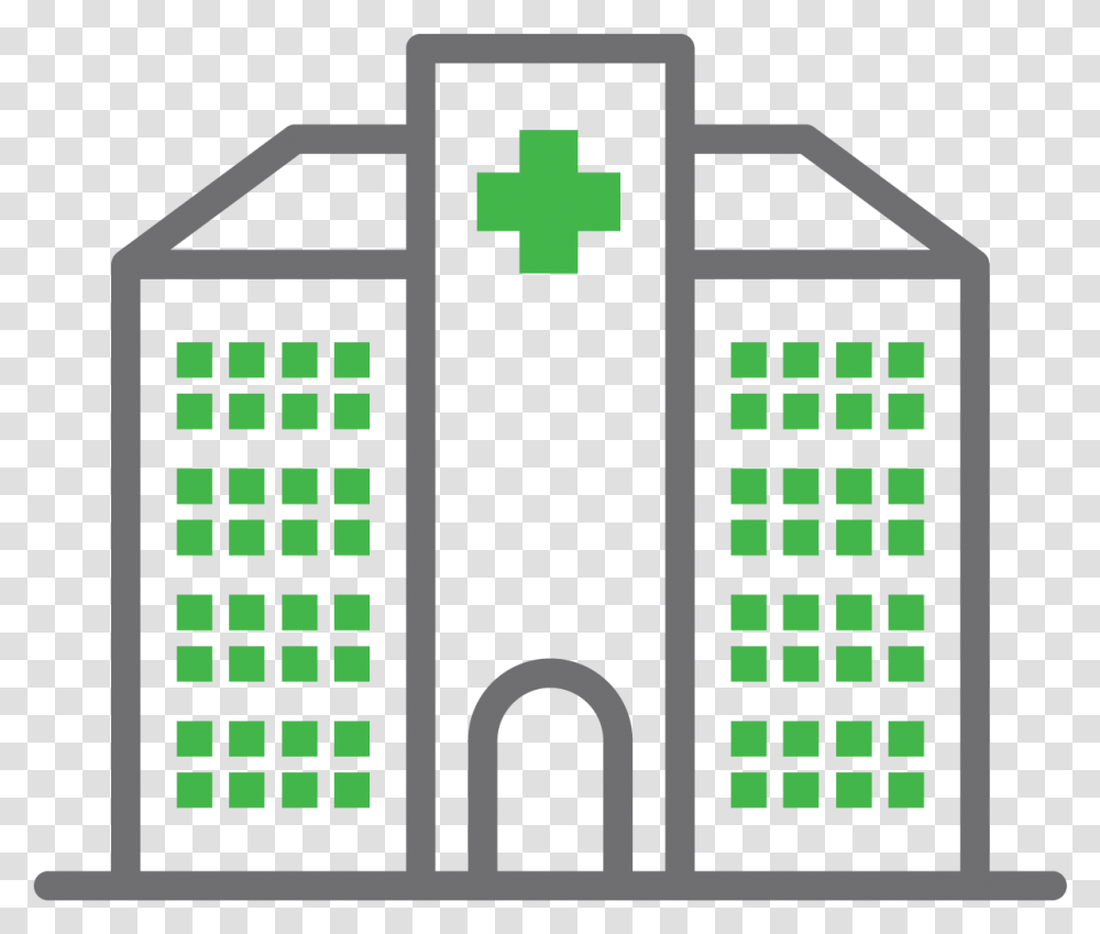 Hospital Firm Icon, Lighting, Road, Urban Transparent Png