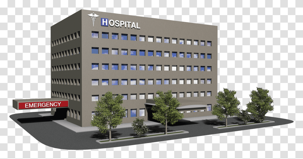 Hospital Hd Images Hospital Hd Images Hospital Building, Office Building, Campus, Gate, Tree Transparent Png