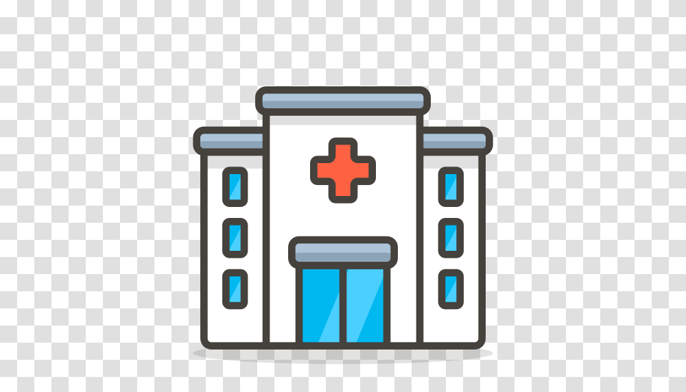 Hospital Icon Free Of Free Vector Emoji, First Aid, Word, Van, Vehicle Transparent Png