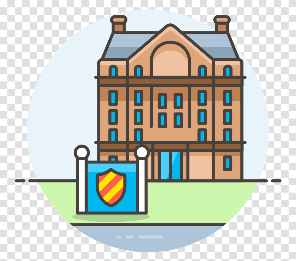 Hospital Icon Icon, Building, Logo, Urban Transparent Png