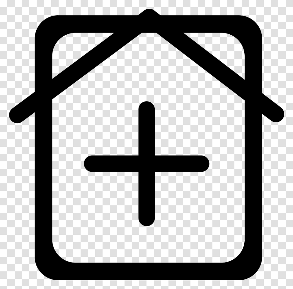 Hospital Icon Icon Free Download, Sign, Cross, Number Transparent Png