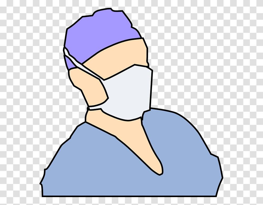 Hospital Mask Clipart, Apparel, Neck, Doctor Transparent Png