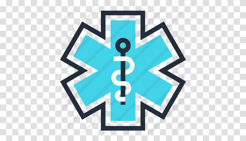 Hospital Tactical Star Of Life, Symbol, Cross, Logo, Text Transparent Png