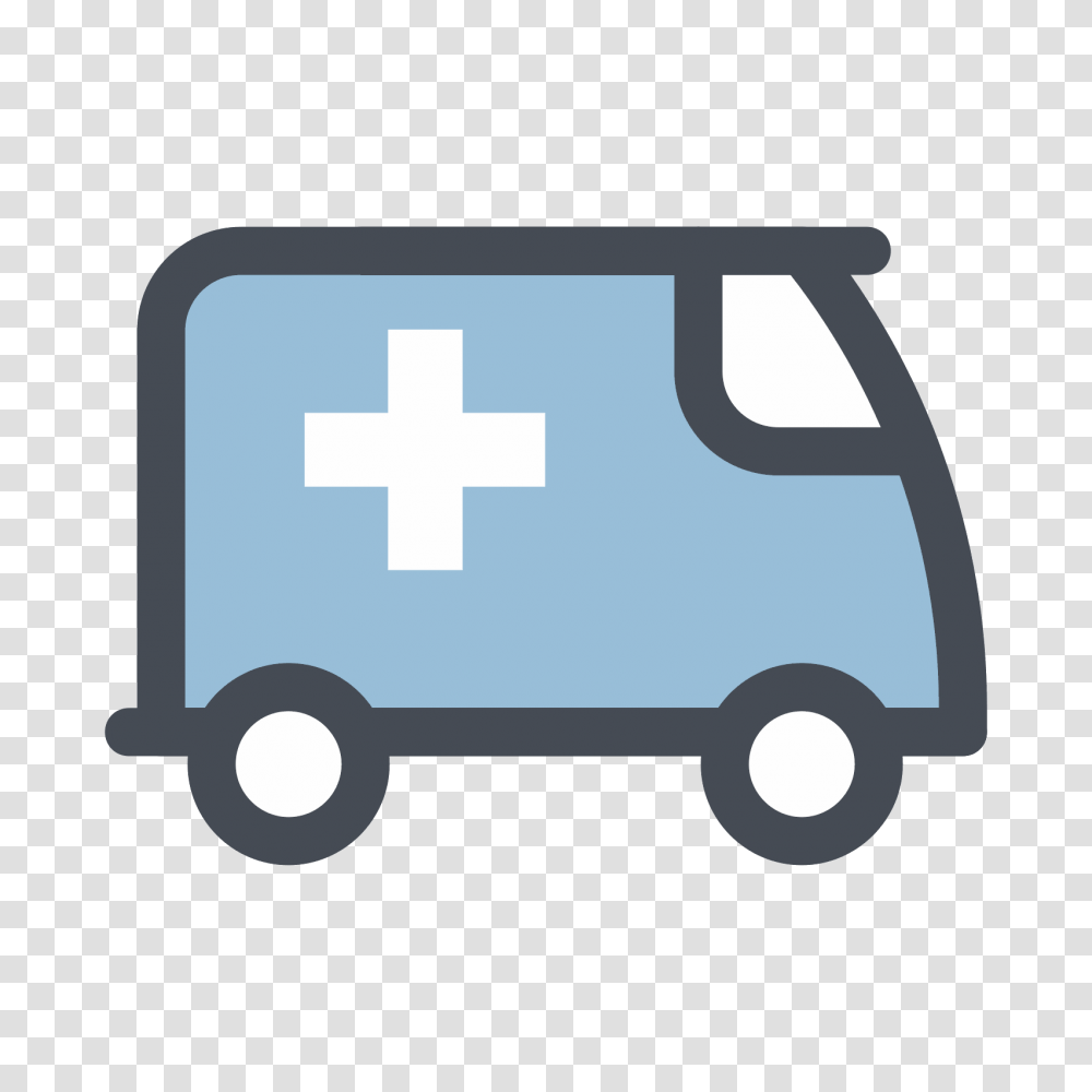 Hospital Wagon Without A Siren Icon, Van, Vehicle, Transportation, First Aid Transparent Png