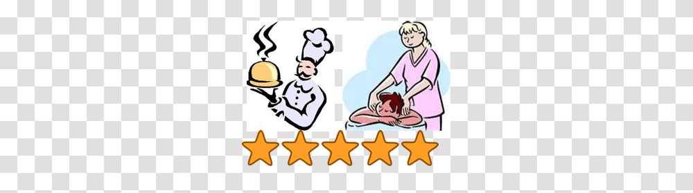 Hospitality Clipart Group With Items, Person, Human, Poster, Advertisement Transparent Png