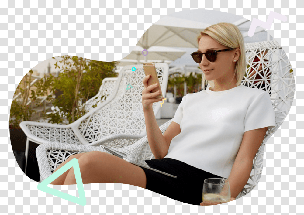 Hospitality Hero, Sunglasses, Person, Furniture Transparent Png