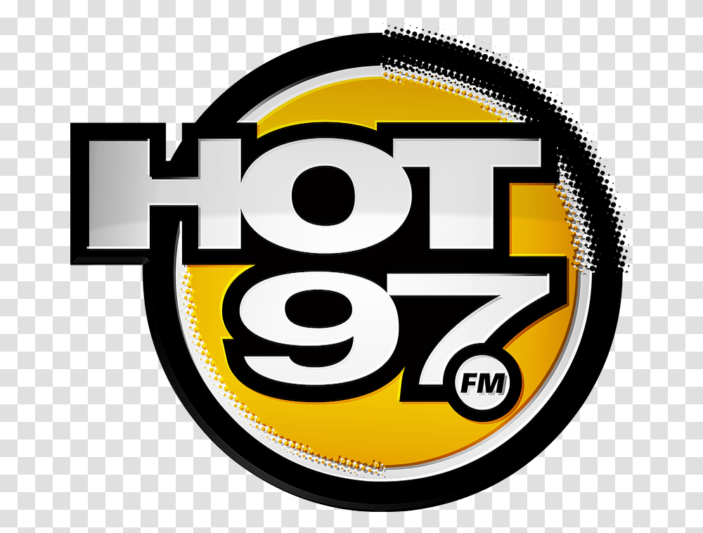 Hot 97 Logo, Label, Sticker Transparent Png