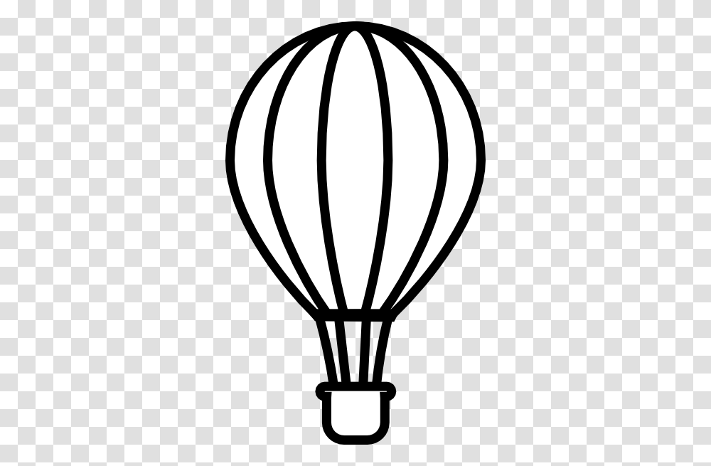 Hot Air Balloon Black Clip Art, Lamp, Aircraft, Vehicle, Transportation Transparent Png