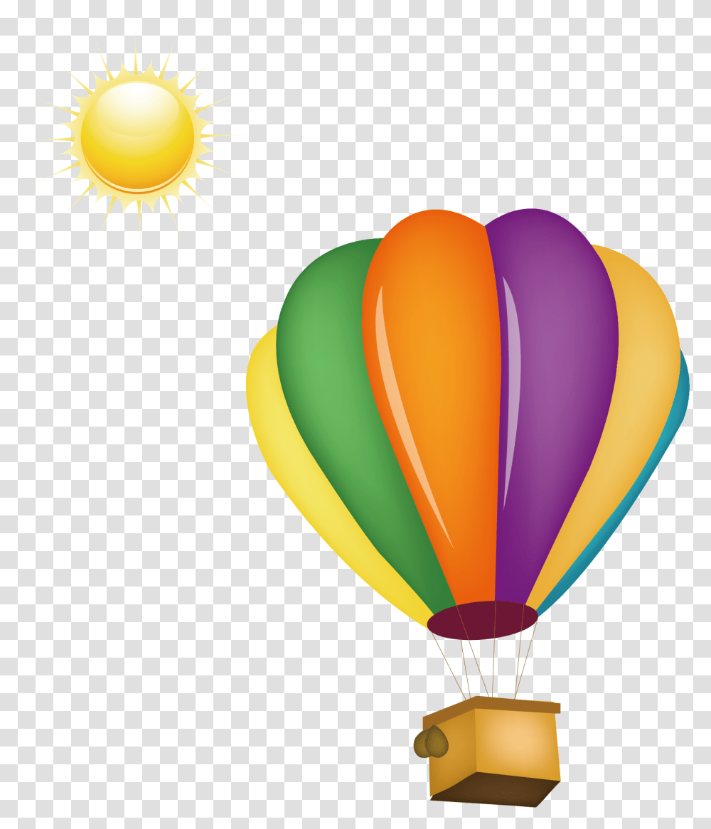 Hot Air Balloon Clip Art Hot Air Balloon Clip Art, Aircraft, Vehicle, Transportation Transparent Png