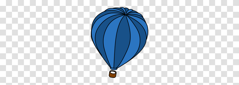 Hot Air Balloon Clipart Blue, Lamp, Aircraft, Vehicle, Transportation Transparent Png