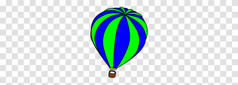 Hot Air Balloon Clipart Blue, Vehicle, Transportation, Aircraft Transparent Png