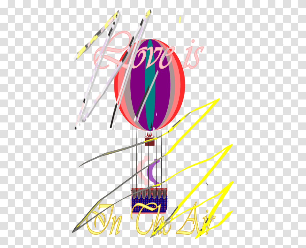 Hot Air Balloon E Card Valentines Day Greeting Note Cards Free, Musical Instrument Transparent Png