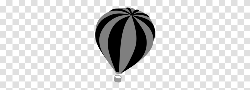 Hot Air Balloon Grey Clip Art, Aircraft, Vehicle, Transportation, Lamp Transparent Png