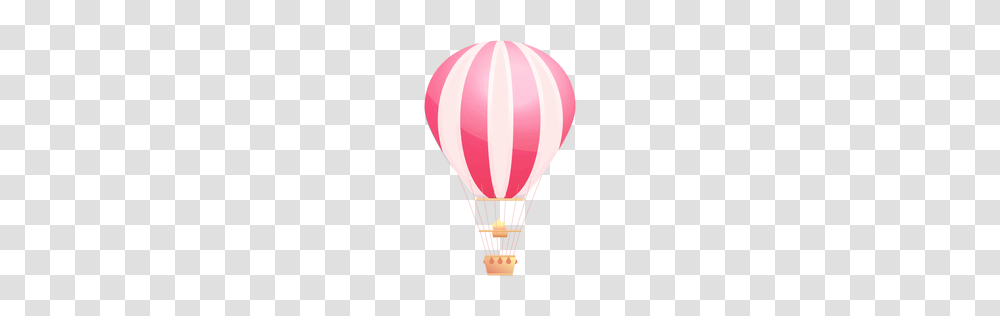 Hot Air Balloon Icon, Aircraft, Vehicle, Transportation, Light Transparent Png