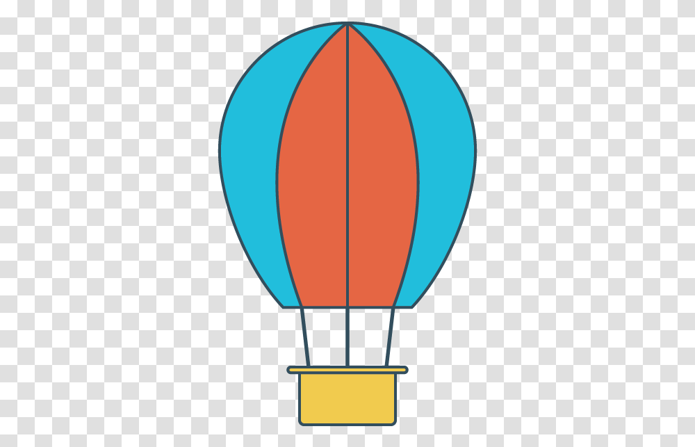 Hot Air Balloon Logo Logo Hot Air Balloon Balloon Dailylogochallenge Balloon, Aircraft, Vehicle, Transportation, Adventure Transparent Png