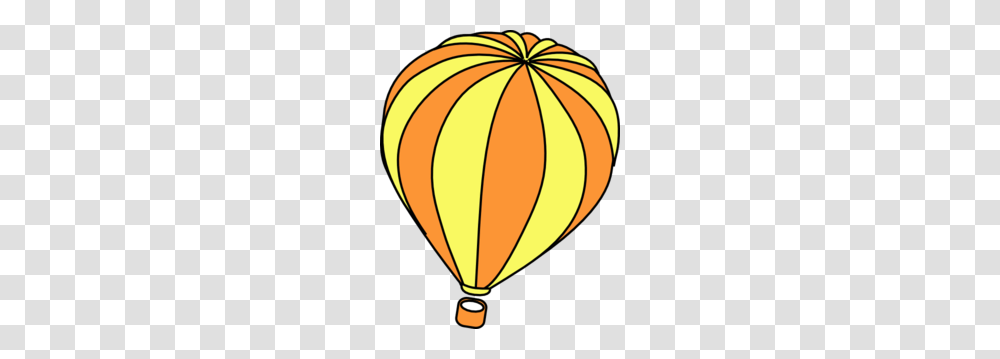Hot Air Balloon One Clip Art, Aircraft, Vehicle, Transportation Transparent Png