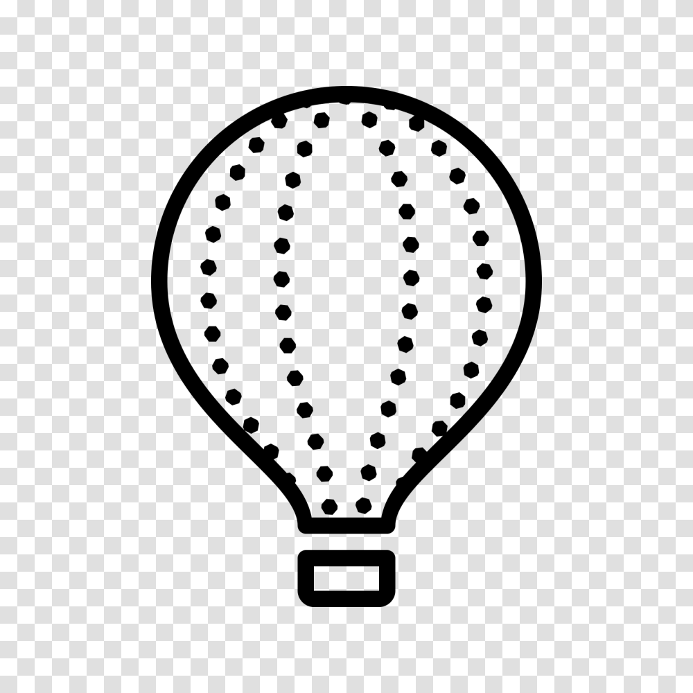 Hot Air Balloon Outline Group With Items, Gray, World Of Warcraft Transparent Png