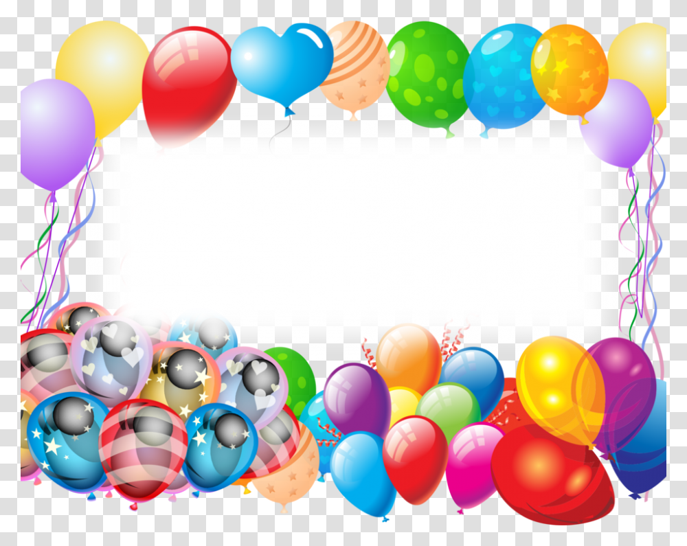Hot Air Balloon Party Greeting Note Cards Birthday Free, Crowd Transparent Png