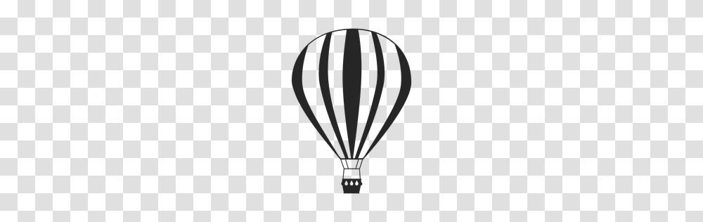 Hot Air Balloon Simple Illustration, Aircraft, Vehicle, Transportation, Lamp Transparent Png