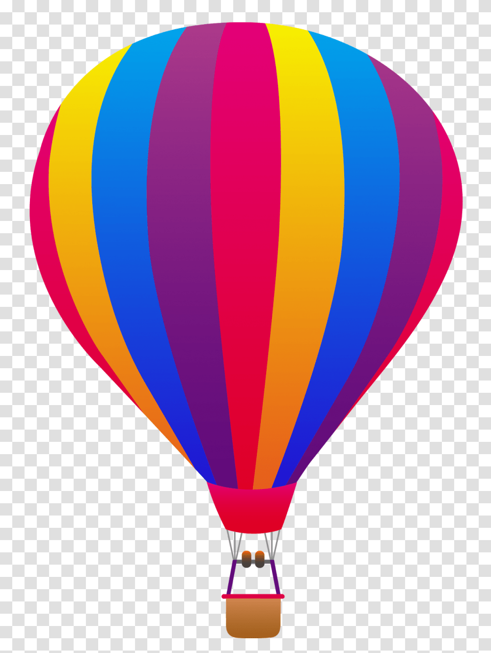 Hot Air Balloon That I Based Off Of The Hot Air Balloon With These, Aircraft, Vehicle, Transportation Transparent Png