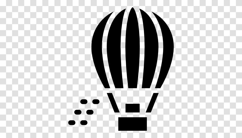 Hot Air Balloon Transportation Flight Transport Icon, Gray, World Of Warcraft Transparent Png