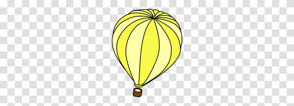Hot Air Balloon Yellow Clip Art, Lamp, Aircraft, Vehicle, Transportation Transparent Png