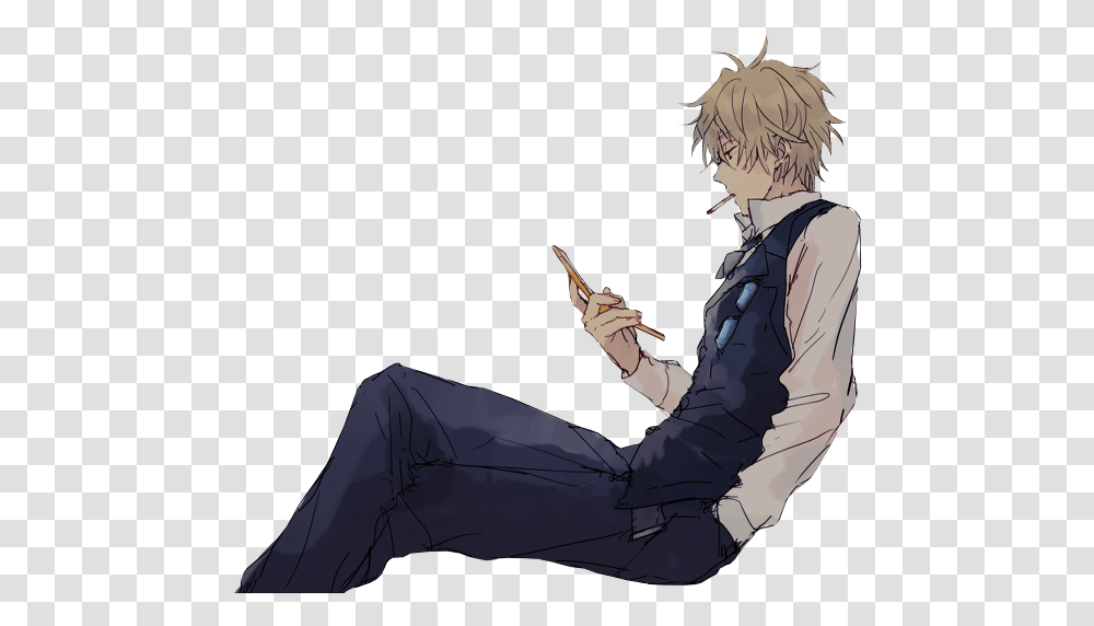 Hot Anime Guys That I Find Attractive Durarara Shizuo Fanart, Manga, Comics, Book, Person Transparent Png