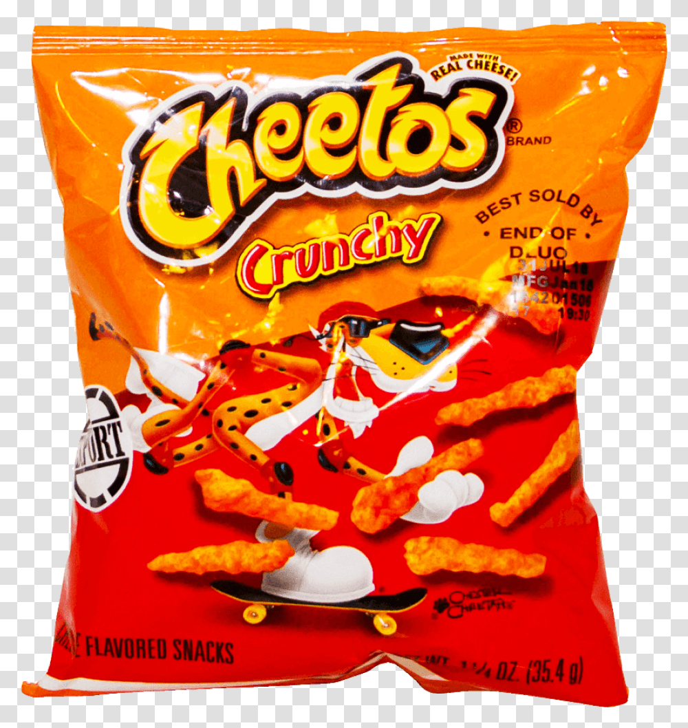 Hot Cheetos Cheetos Crunchy 1 Oz, Food, Candy, Snack, Poster Transparent Png
