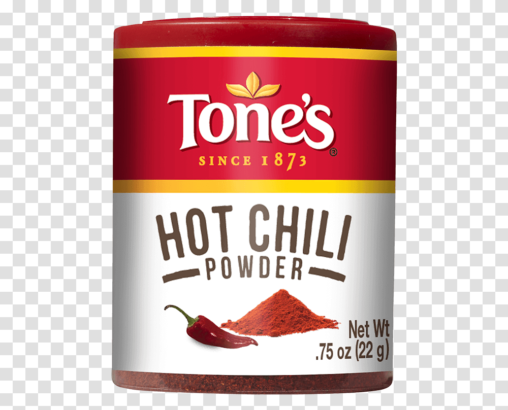Hot Chili Powdertone's Tones Spices, Food, Plant, Seasoning, Tin Transparent Png