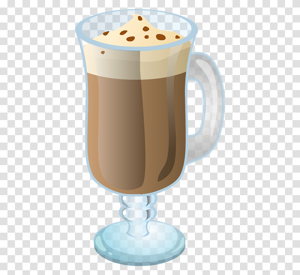 Hot Chocolate Background, Lamp, Glass, Cream, Dessert Transparent Png