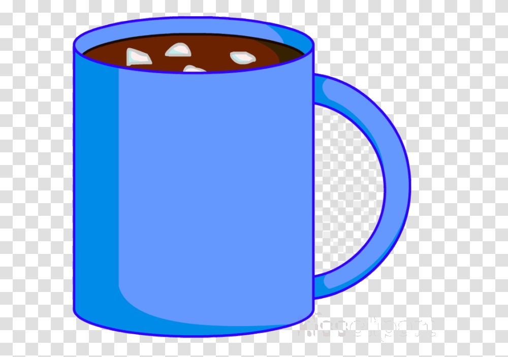 Hot Chocolate Bfdi Cocoa Clipart Milk Golf Ball Image Hot Chocolate Clipart Blue, Coffee Cup, Tin, Can, Barrel Transparent Png