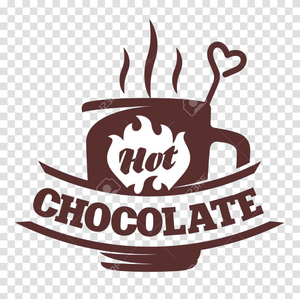 Hot Chocolate Cocoa Clipart X Hot Chocolate Images Clip Art, Logo, Birthday Cake Transparent Png