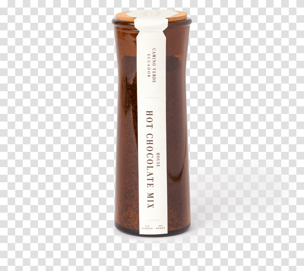Hot Chocolate Mix Cylinder, Bottle, Shaker, Cup, Pottery Transparent Png