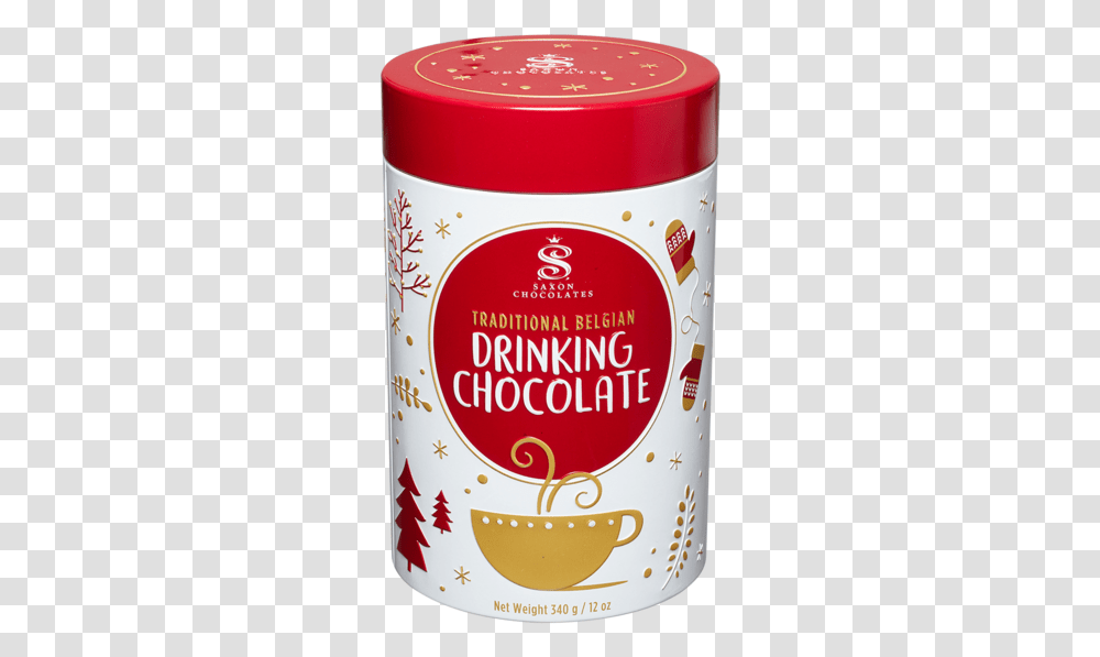 Hot Chocolate Tin Can, Food, Plant, Syrup, Seasoning Transparent Png