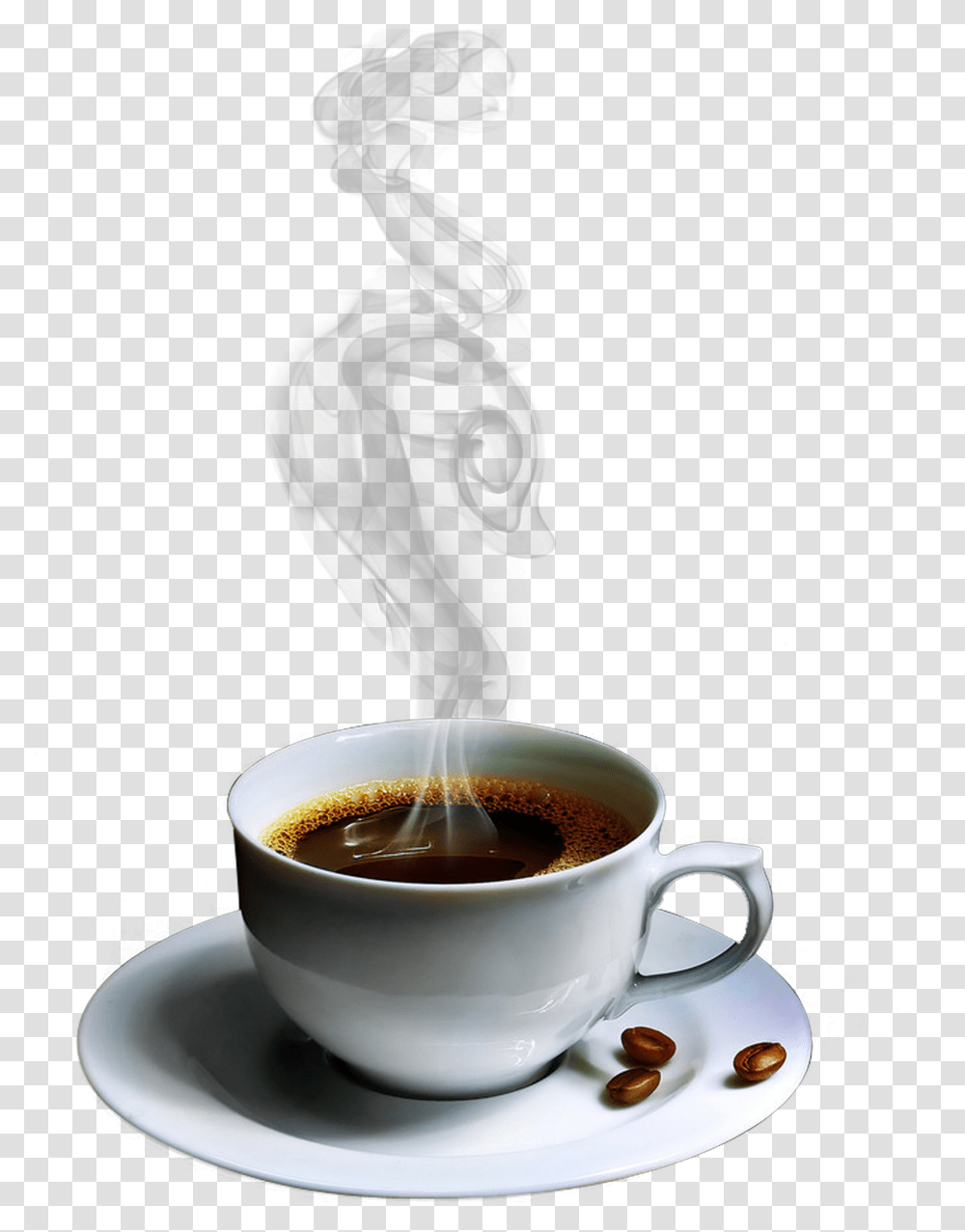 Hot Coffee Cup, Saucer, Pottery, Beverage, Drink Transparent Png